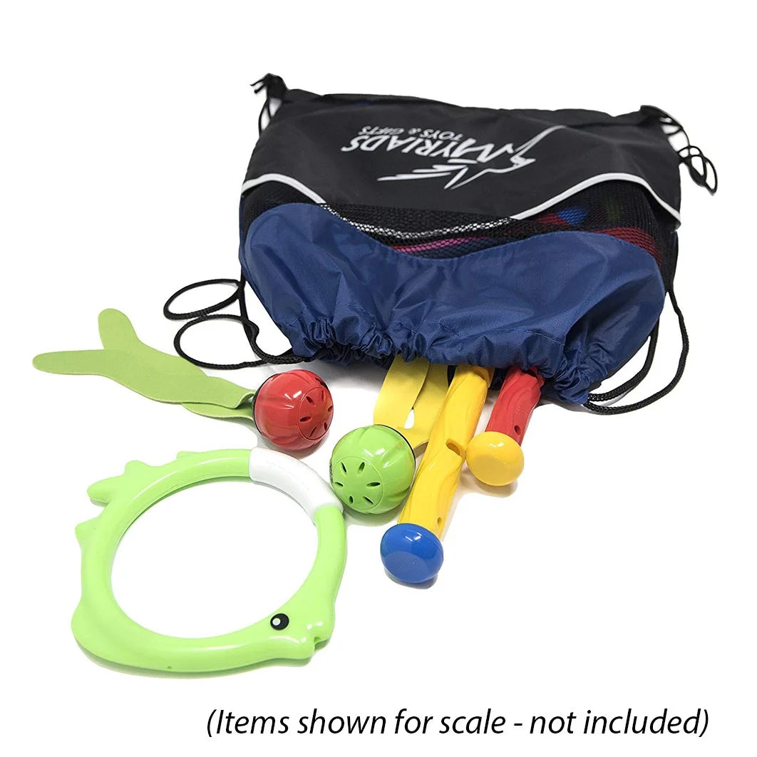 Underwater Pool Diving Toys Set of 3 with Drawstring Bag R8330