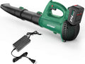 21V Cordless Handheld Leaf Blower with 4.0Ah Battery S695389