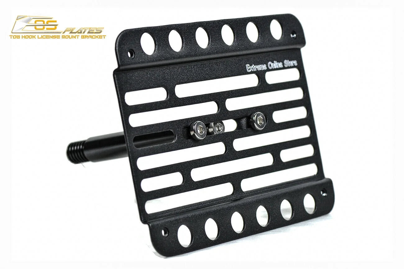 Tow Hook License Plate Relocator Mount Bracket P14267