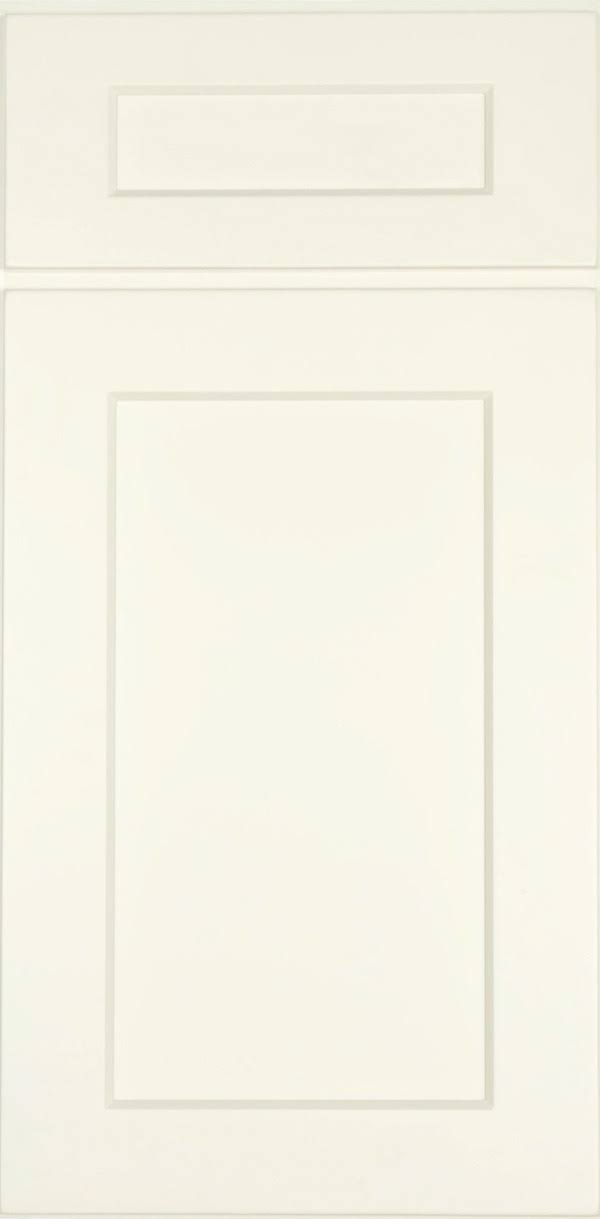 Antique White 2 Doors 2 Shelves Wall Cabinet High-Density Fiberboard Z722955