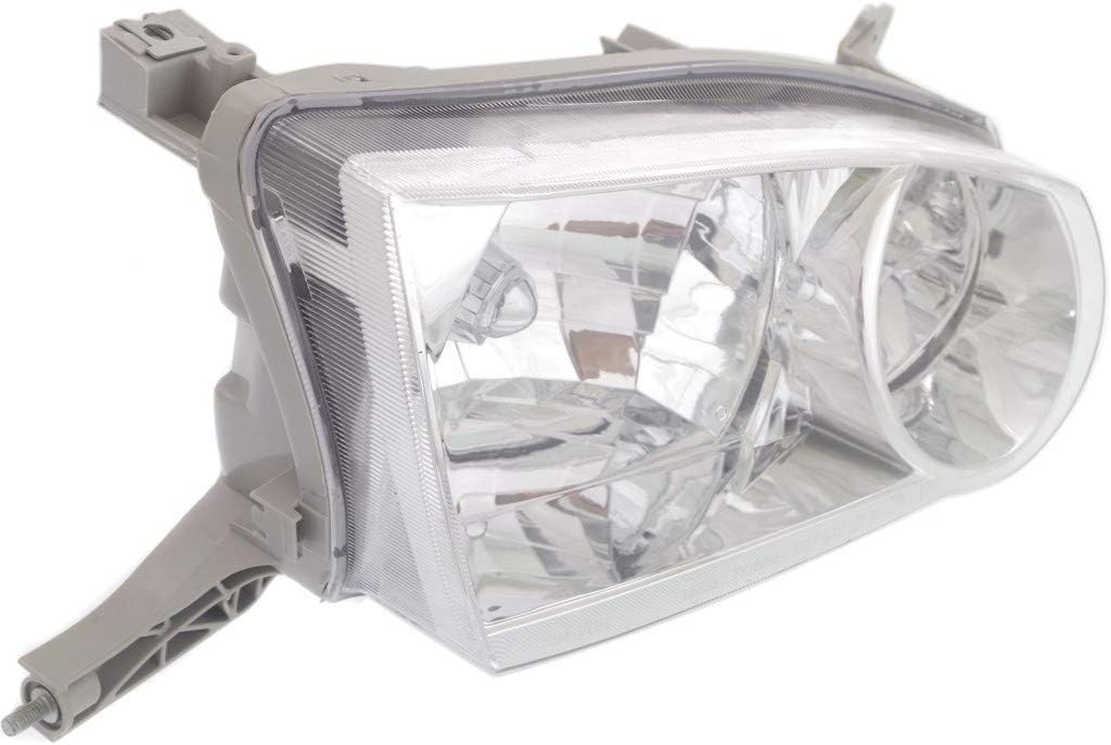 Passenger Side Head Light for 2001-2002 Toyota Corolla Pack of 2 K99830