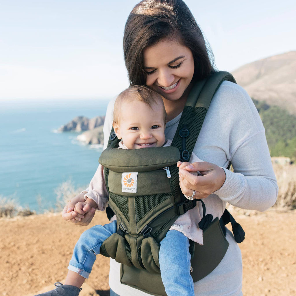 Khaki Green Mesh Baby Carrier A15739