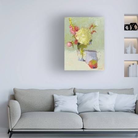 Hydrangea with Blue Art Print W632402