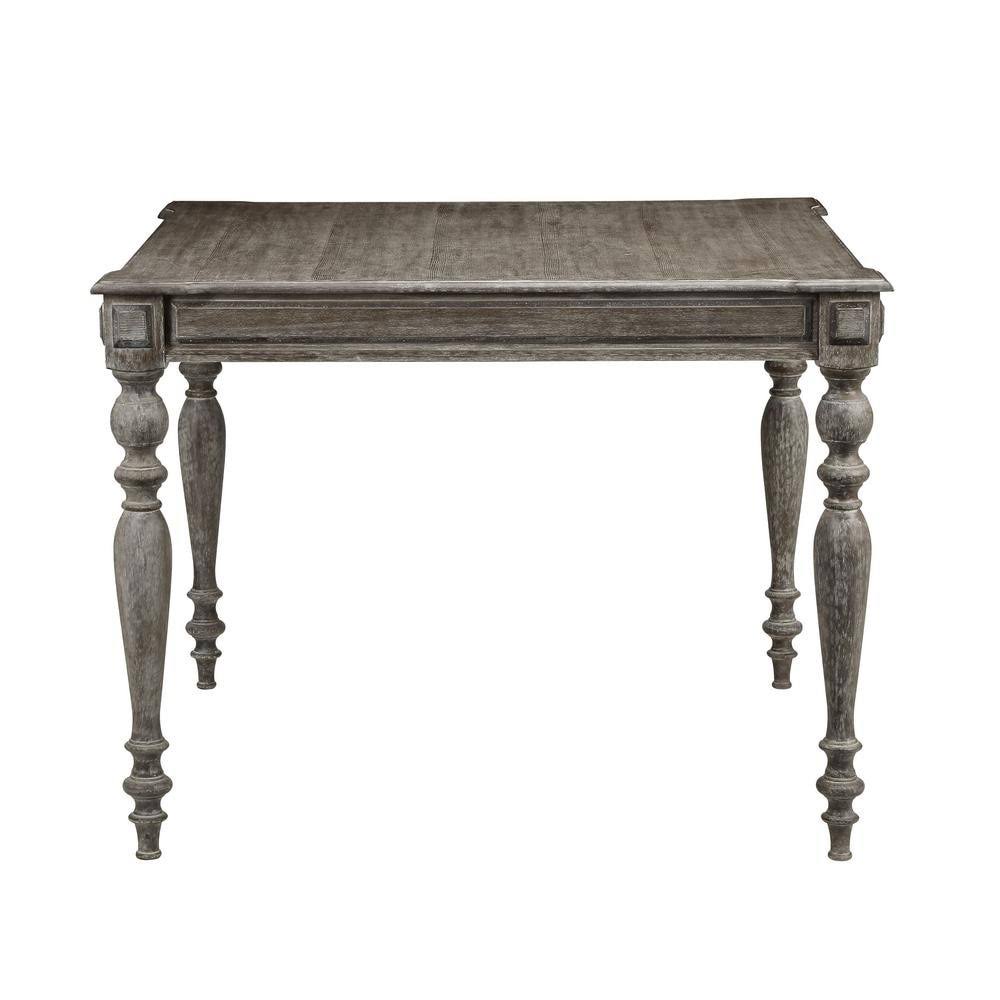 Gray Wooden Counter Height Table Y30559