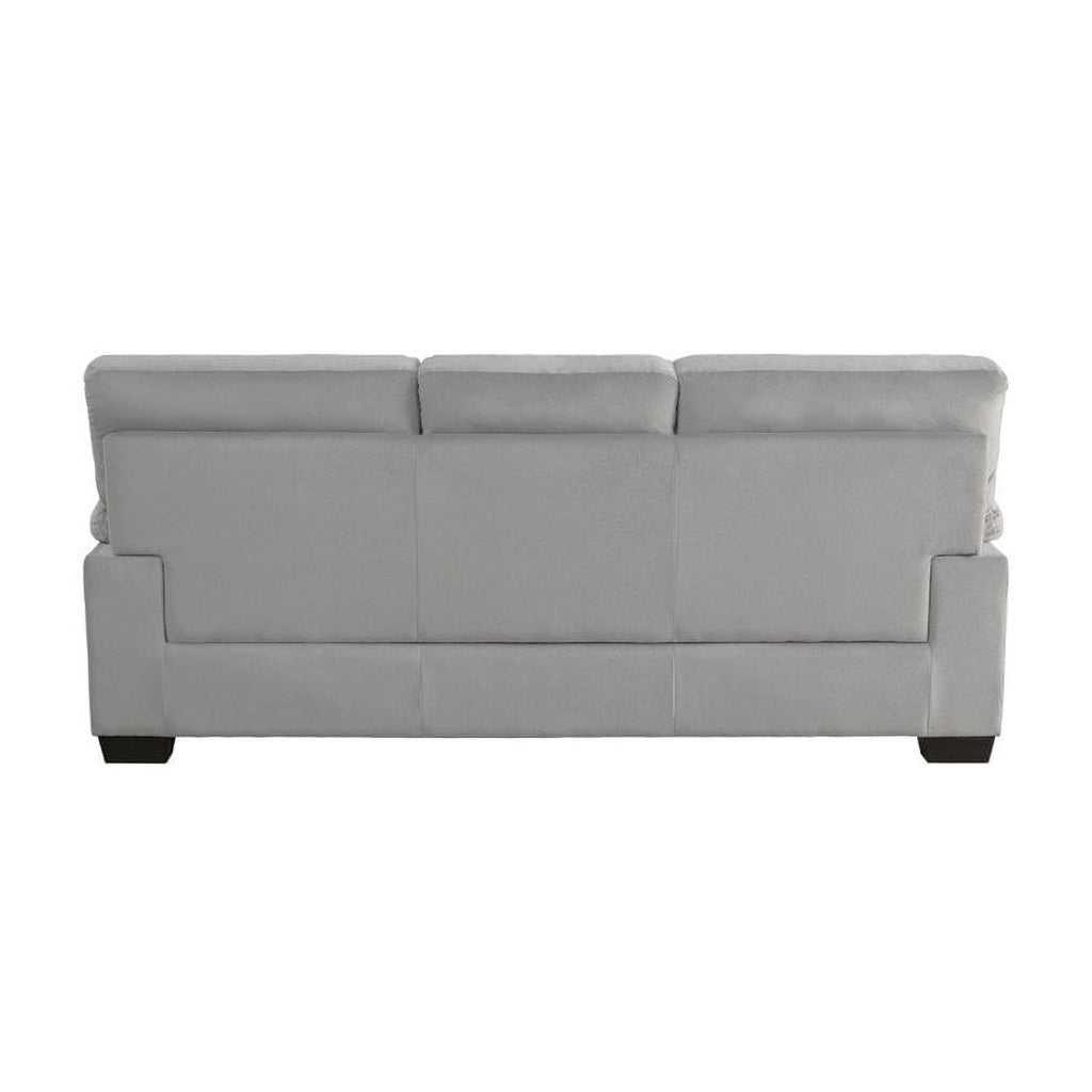 Textured Gray Sofa Z34815