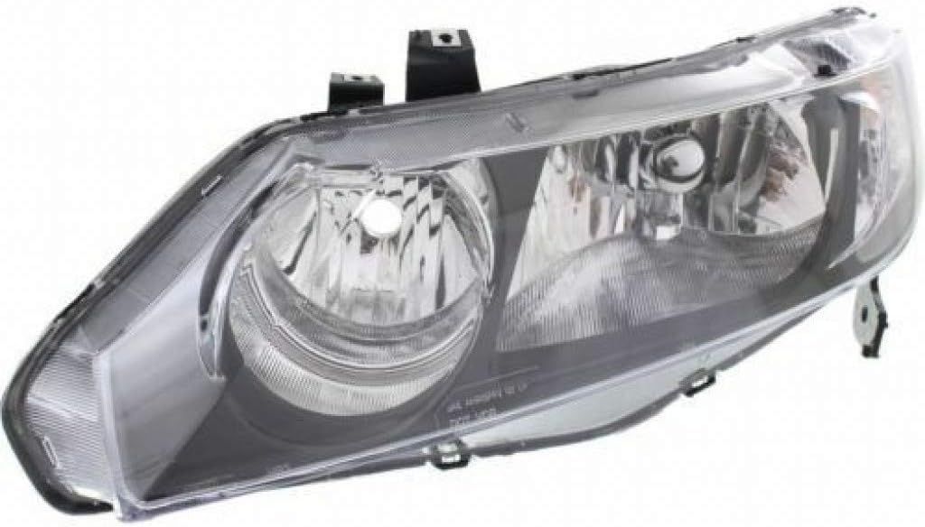Passenger Side Headlight Assembly for Honda Civic 2006-2011 Q59583