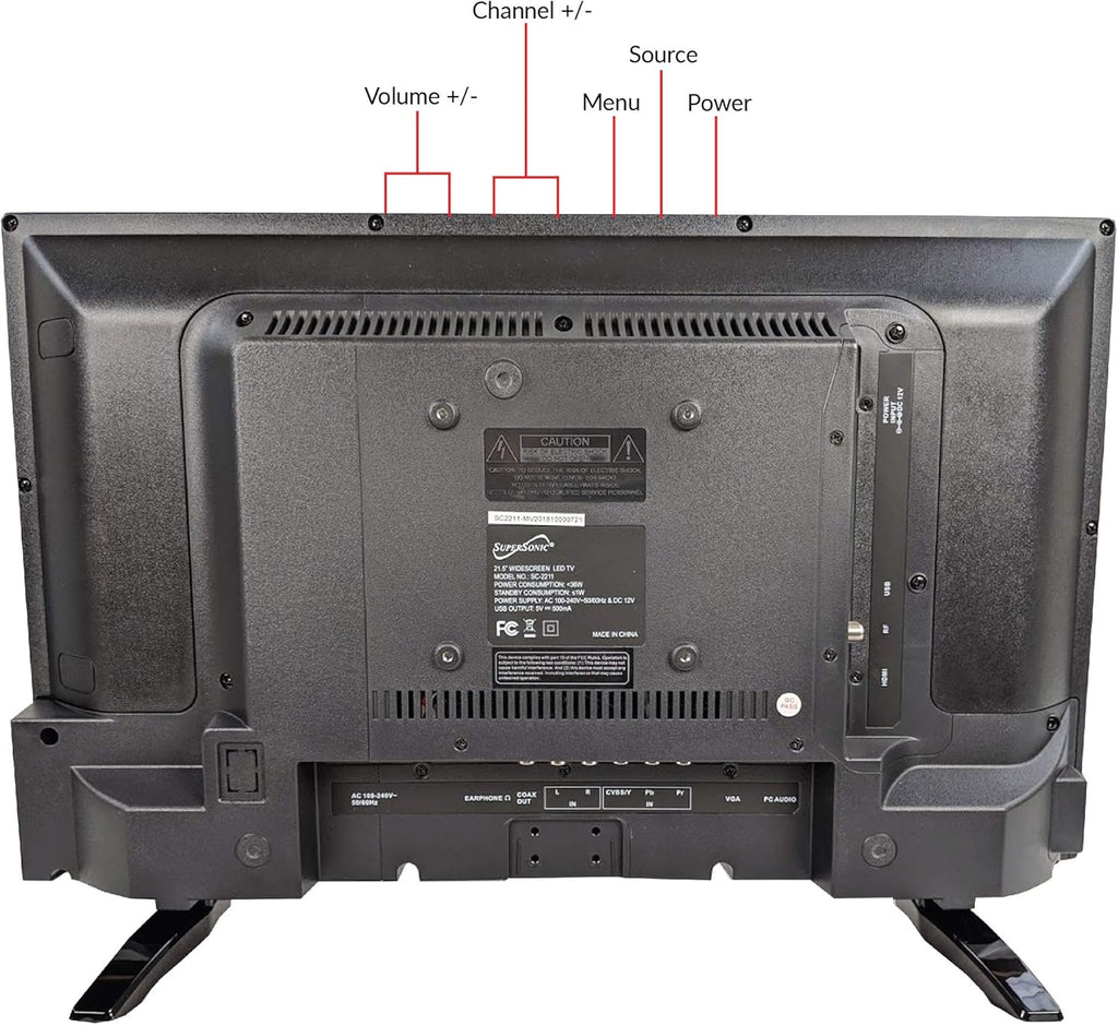 24 Flat Screen LED HDTV Monitor C2423