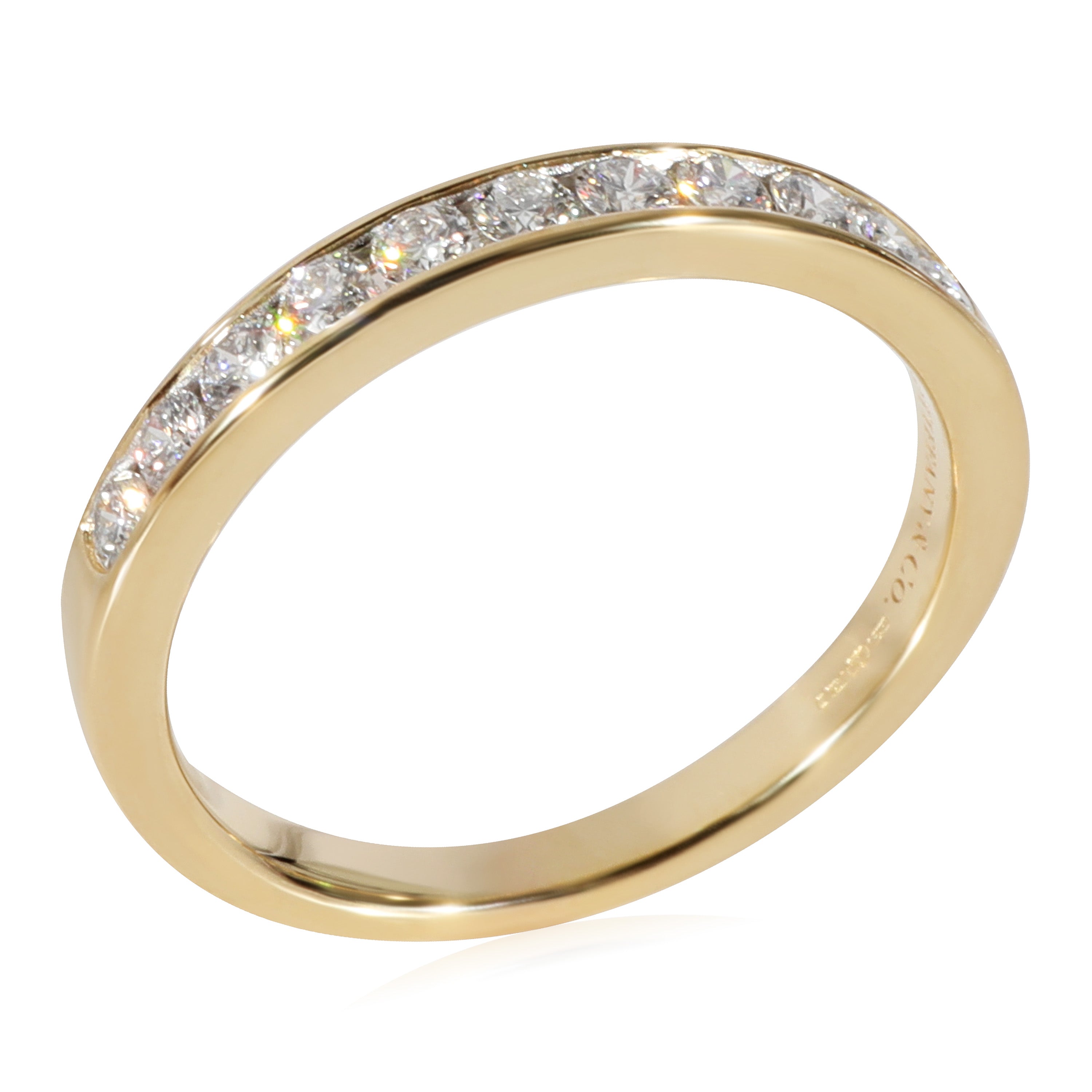 18k Yellow Gold Diamond Wedding Band T145979