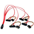 50cm Internal Mini SAS Cable Sff8087 to 4X Sff8482 A3638