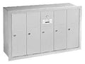 5 Door Vertical Aluminum Mailbox V4477
