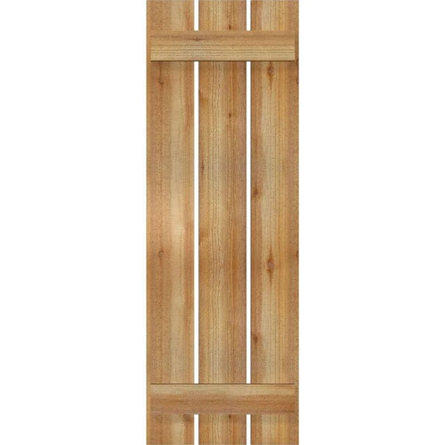 Rough Sawn Board-n-Batten Shutters E7649