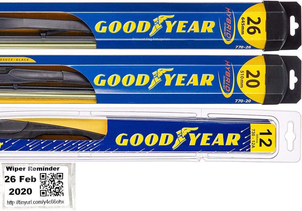 Windshield Wiper Blade Set Pack of 2 V92100