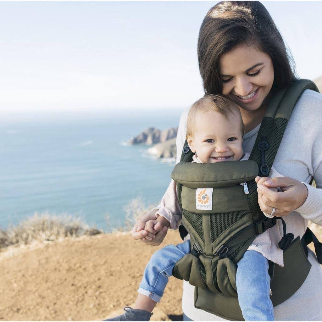 Khaki Green Mesh Baby Carrier A15739