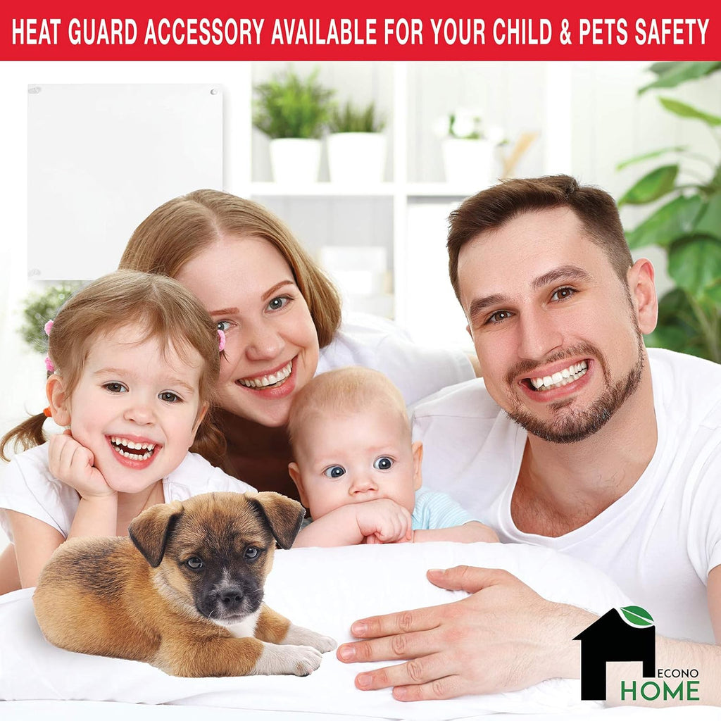 400W Wall Mount Smart Convection Heater with Wi-fi Thermostat K368729