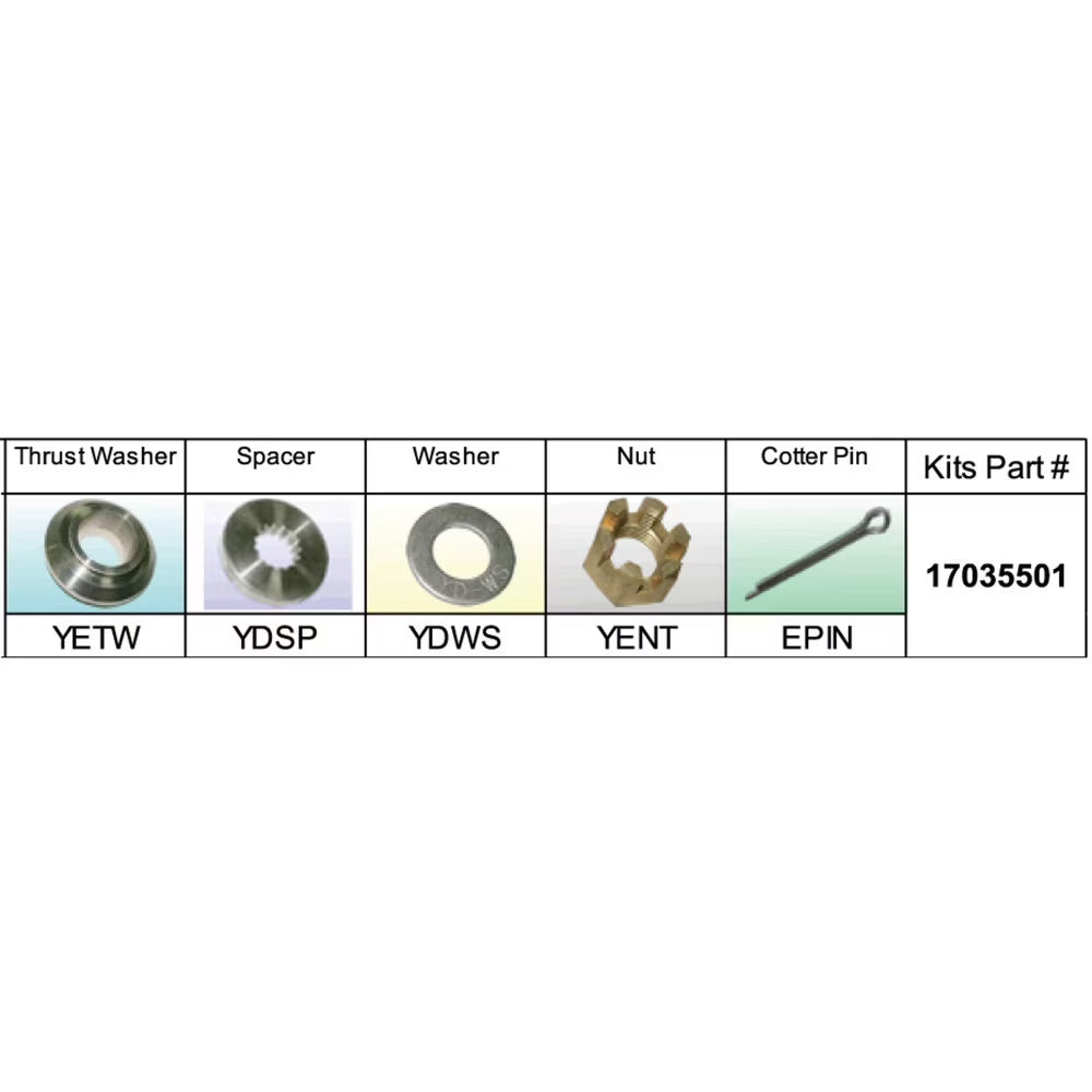 Propeller Kit for Yamaha 100-130 HP V54648