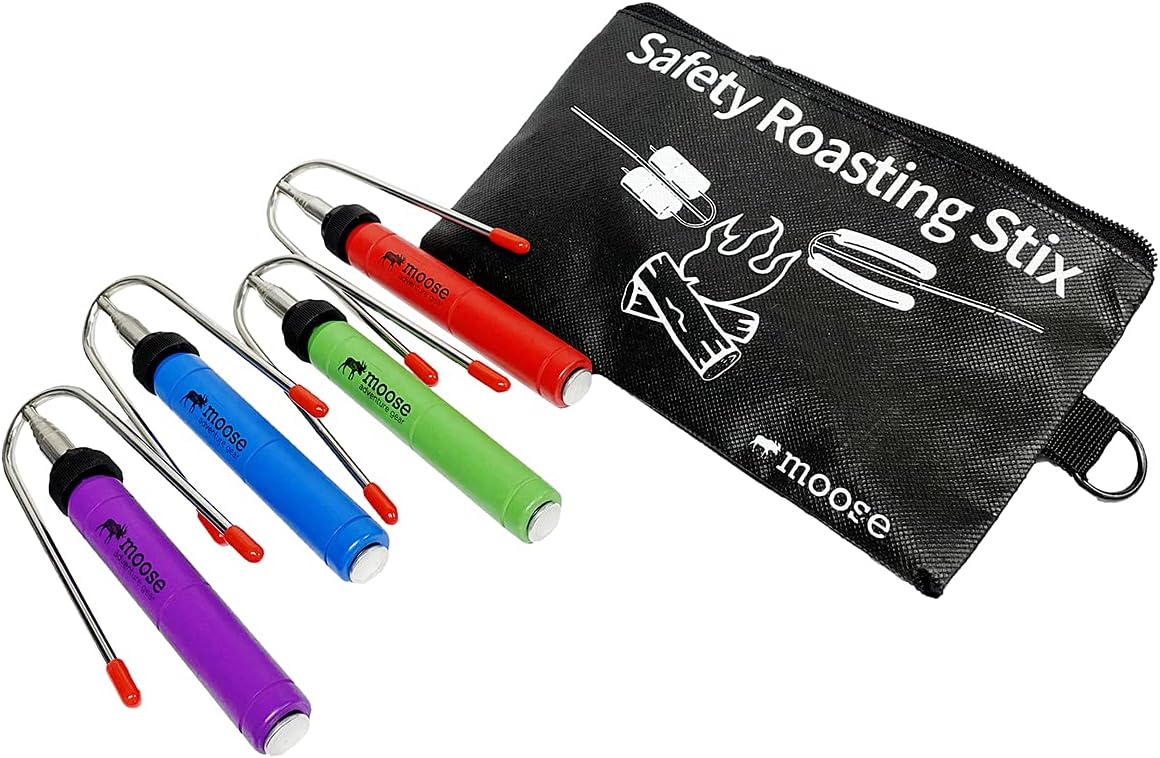 2-Pack Camper Levelers with 4 Pack of Roasting Stix Y6779