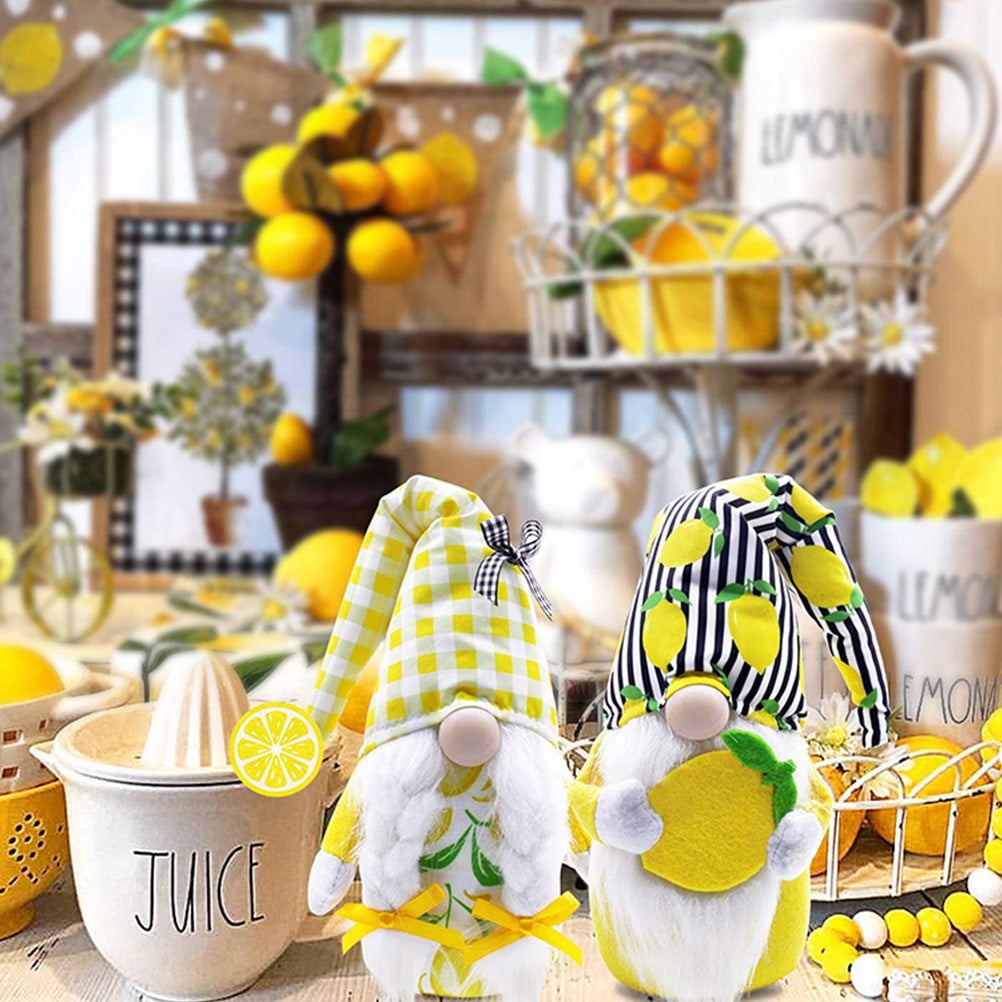 Lemon Gnome Doll Cotton S763