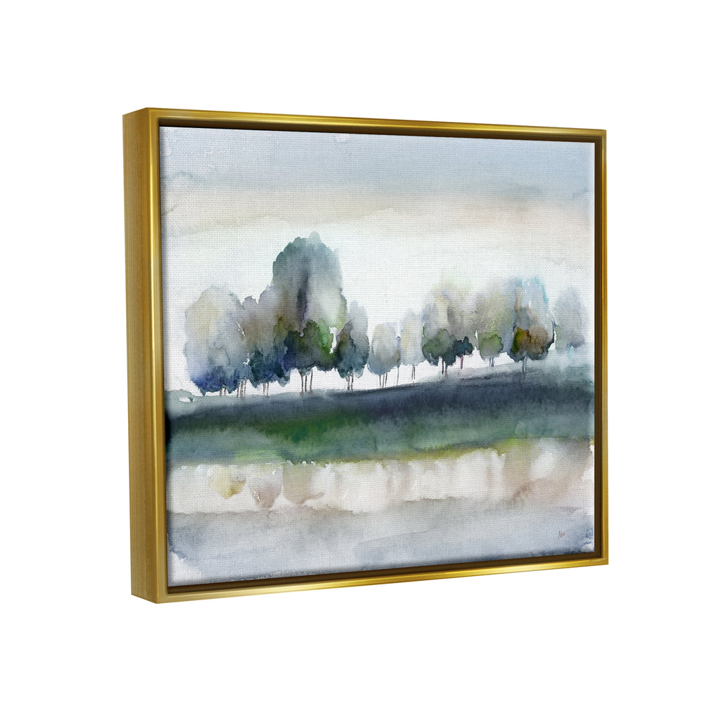 Metallic Gold Framed Canvas Print Wall Art T85559
