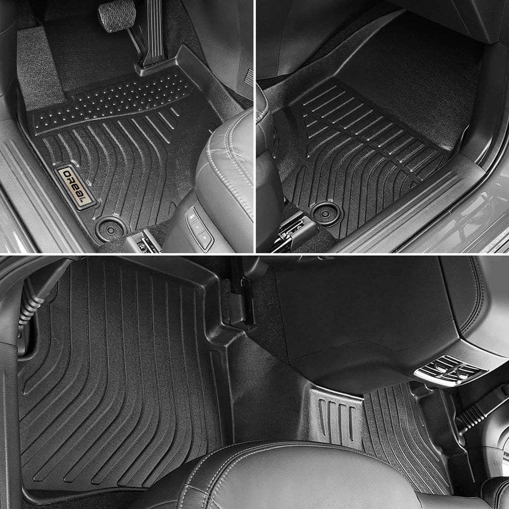 Black Floor Mats Replacement for Mazda CX-5 Front and Rear Car Carpet R904271