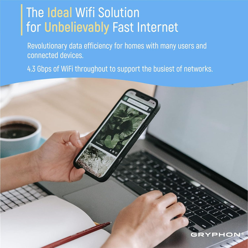 Tri-Band Mesh WiFi 6 System 2 Pack K6563