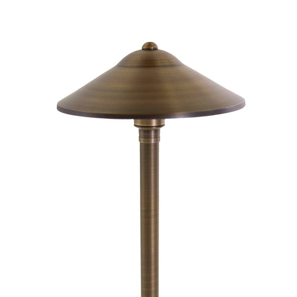Bronze Solid Cast Brass Path Light J657