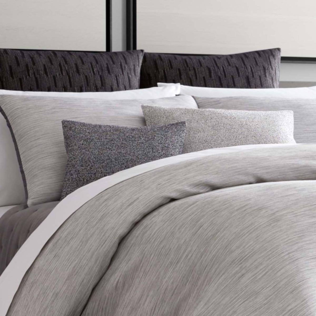 Gray Queen Duvet Cover Y75280
