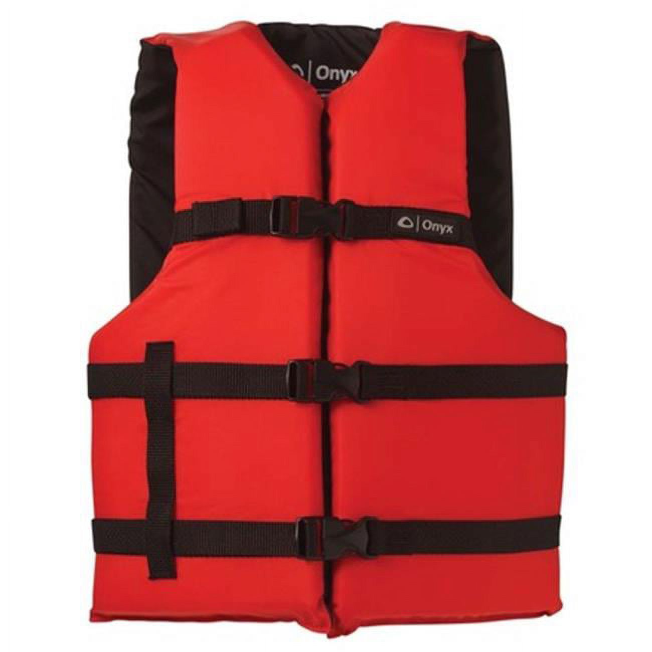 Oversize Red & Black Vest D854109