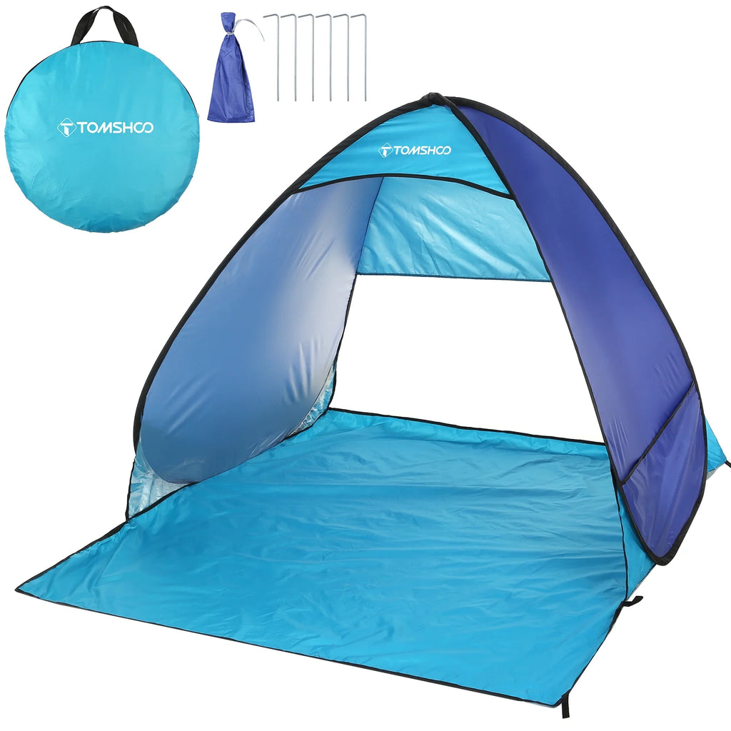 Pop Up Beach Tent with Carry Bag O118061