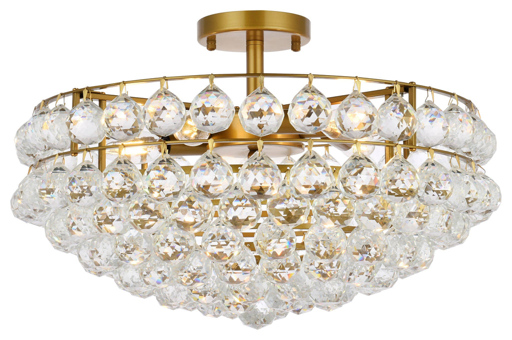 Brass Flush Mount F3205