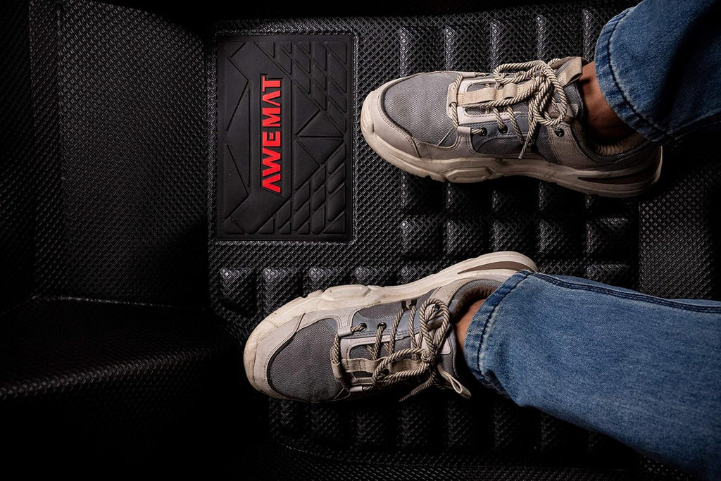 Black Waterproof Car Floor Mats for Toyota RAV4 2019-2022 D8266