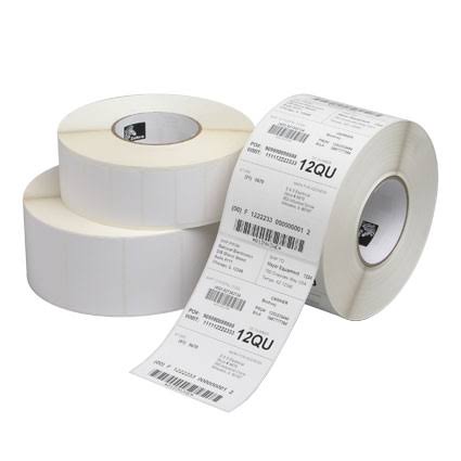 4 in x 1.25 in White Direct Thermal Paper Label, 1 in Core, 2100 Labels/Roll, 12 Rolls/Carton J780063
