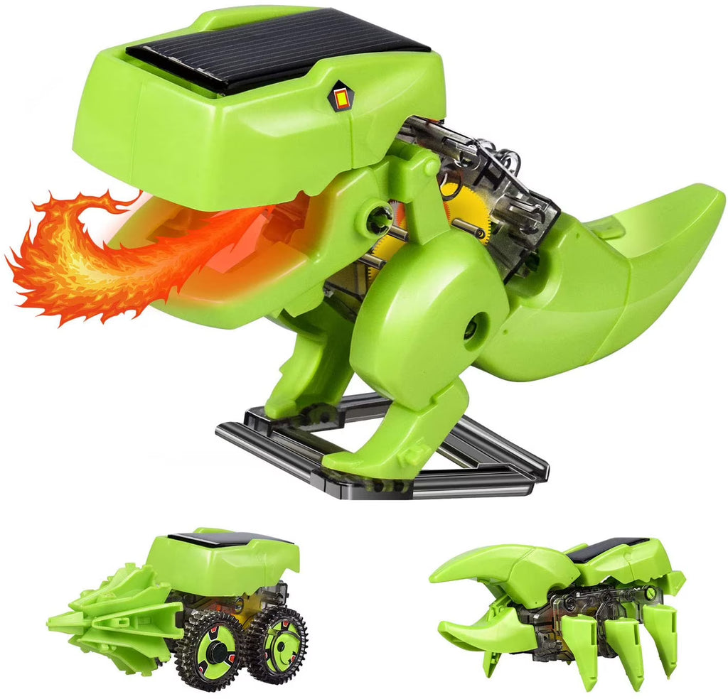 3-in-1 Solar Robot Kit DIY Dinosaurs Science Kits Toys I67816