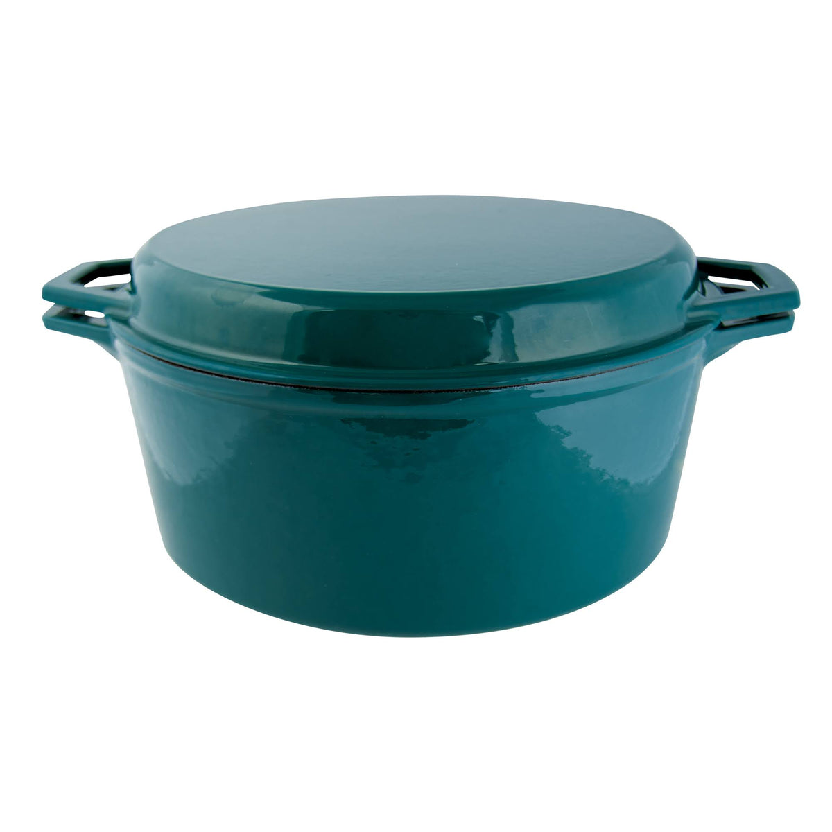Enameled Cast Iron Dutch Oven with Grill Lid, 7-Quart E35996