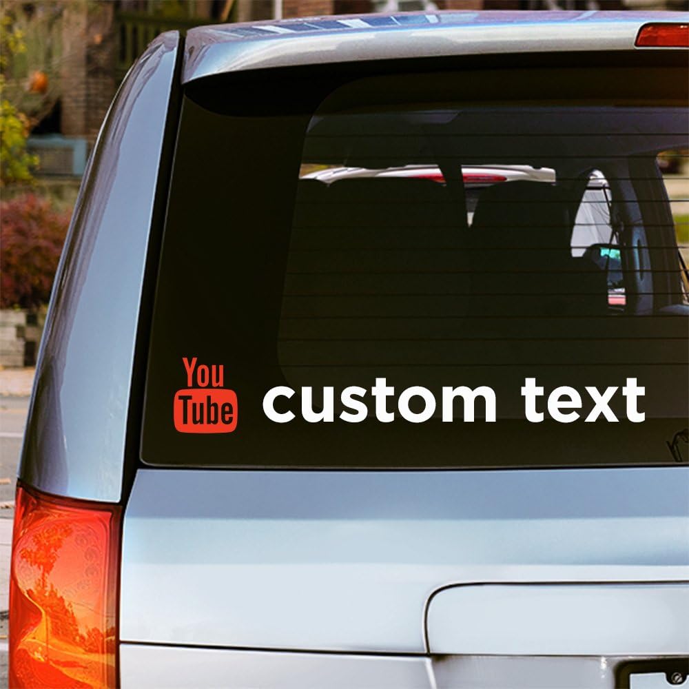 Custom Vinyl Window Car Decal Sticker Pack of 2 B989493