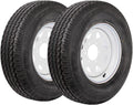 ST225/75R15 Spoke White Trailer Tire (2) A4044