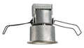 Satin Nickel Mini LED Downlight 2700K Spot Beam Spread U893