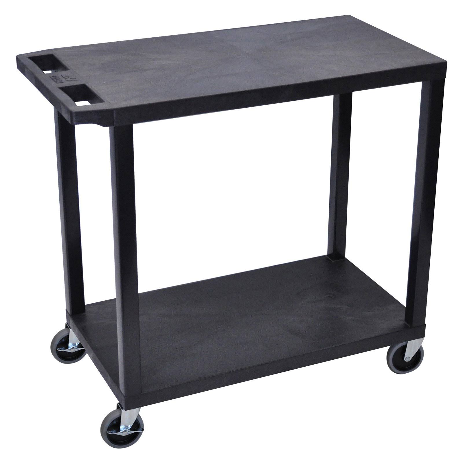 2 Flat Shelves Cart A582415