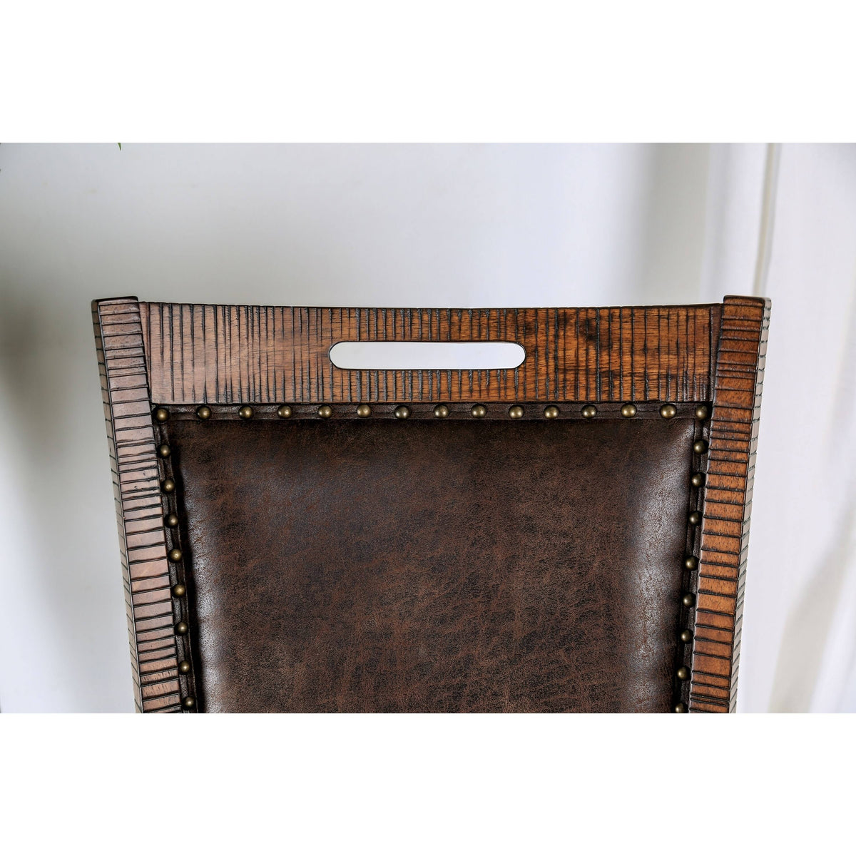 Walnut Side Chairs (Set of 2) R38303