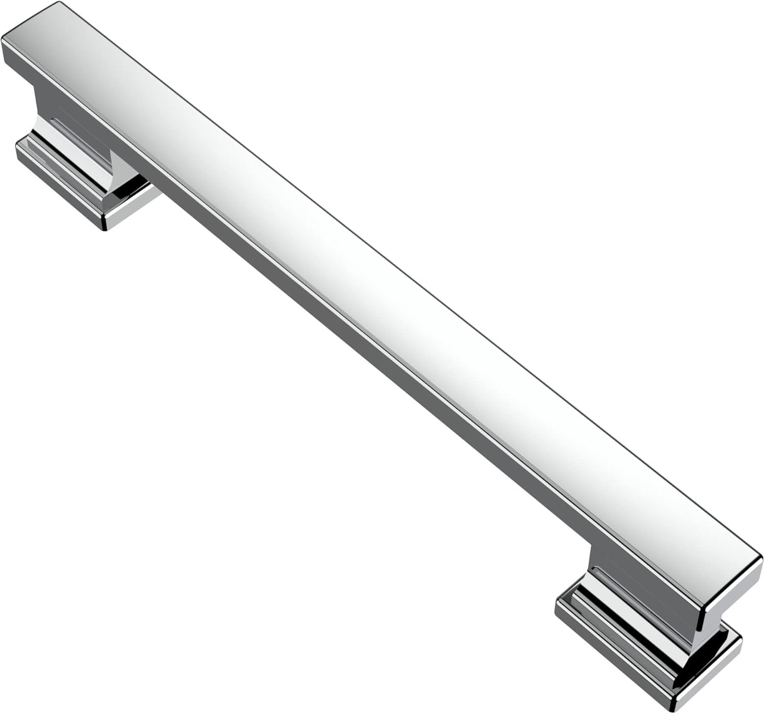 Brushed Satin Nickel 5 Inch Hole Centers Cabinet Drawer Handles Pulls 10 Pack G272