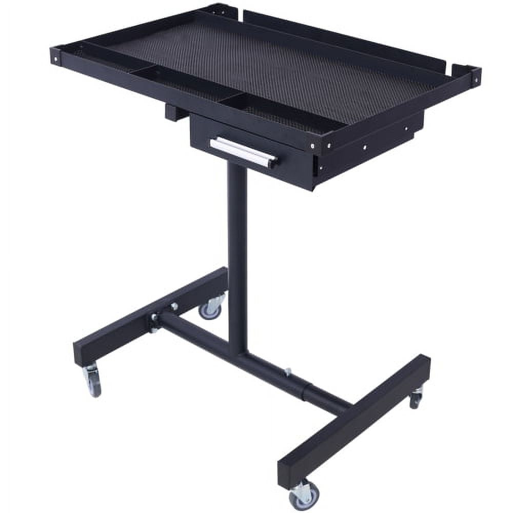 Black Multi-functional Workbench with Drawers T616374