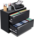 2 Drawers Steel Lateral Filing Cabinet with Lock T3353