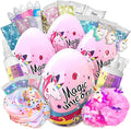 Unicorn Surprise Slime Egg Bundle 4 Pack Variety Slime Making Kit with Butter, Cloud, Glitter, Stardust Slime P8739
