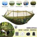 Camping Hammock with Mosquito Net and Tree Straps R151089