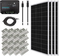 400 Watt 12 Volt Monocrystalline Solar Starter Kit with Wanderer I86597