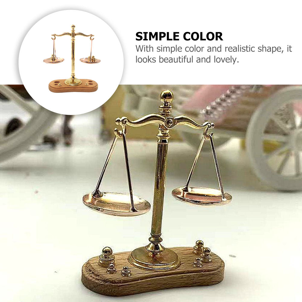 Miniature Dollhouse Scales Toy N379