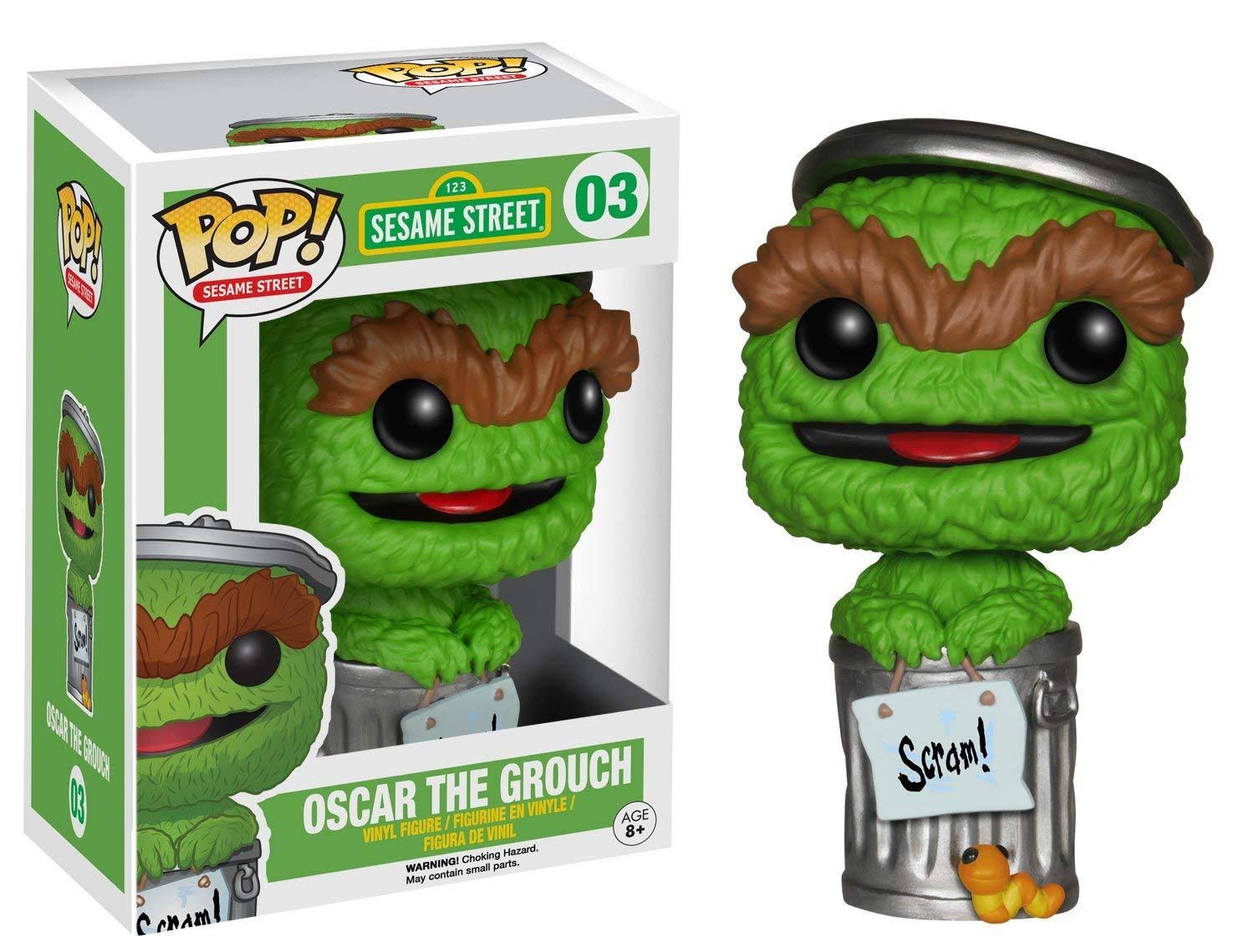 Oscar The Grouch Action Figure Q946