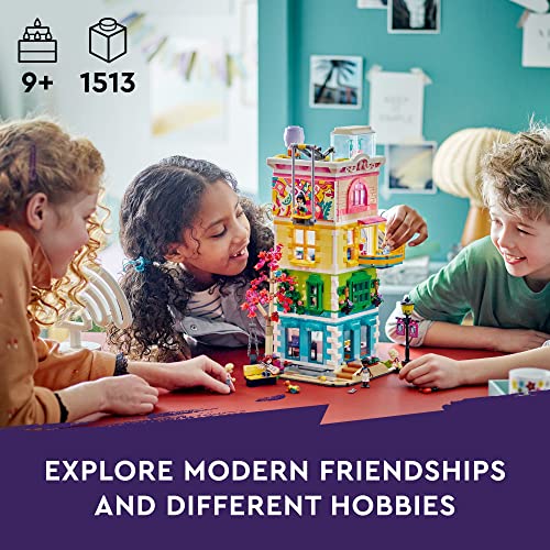 LEGO Friends Heartlake City Community Center 41748 Building Toy Set, 6 Mini-Dolls, Pet Dog C7145