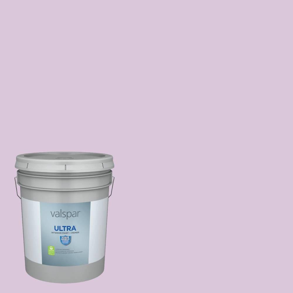 Euphoric Lilac Semi-Gloss Interior Paint (5-Gallon) X757