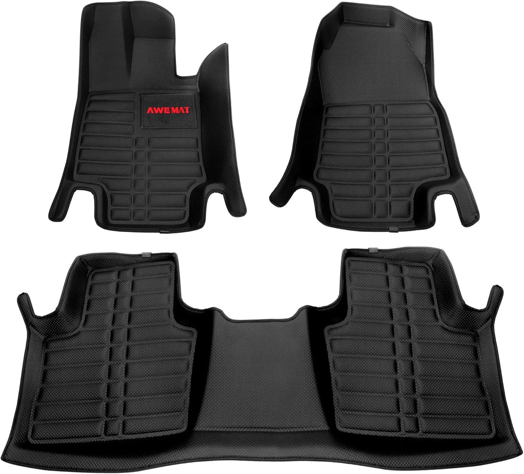 Black Waterproof Car Floor Mats for Toyota RAV4 2019-2022 D8266