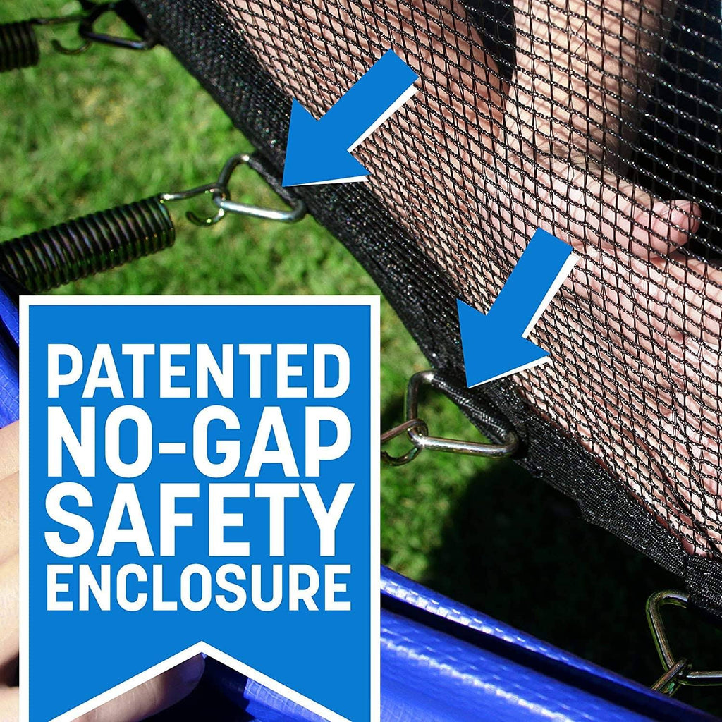 8-Feet Trampoline with Safety Enclosure and Basketball Hoop B311
